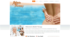 Desktop Screenshot of mobiletherapy.com.au