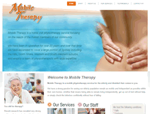 Tablet Screenshot of mobiletherapy.com.au